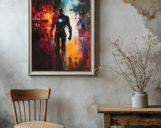 Iron Man Digital Printable Wall Art.